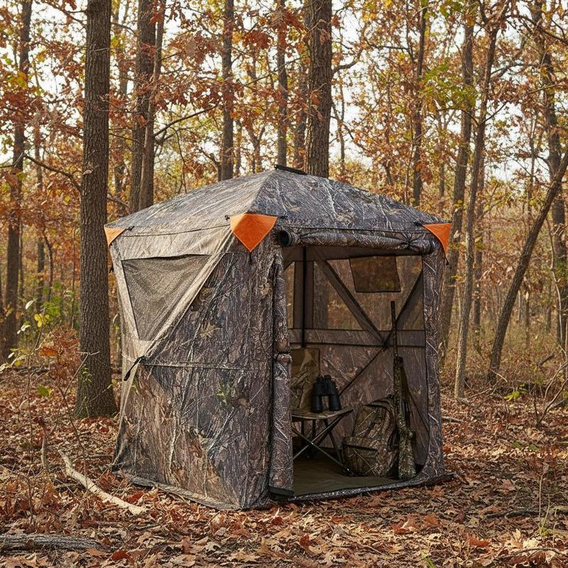Hunting Outdoors - Ground Hunting Tent 60x60x66 Inches For