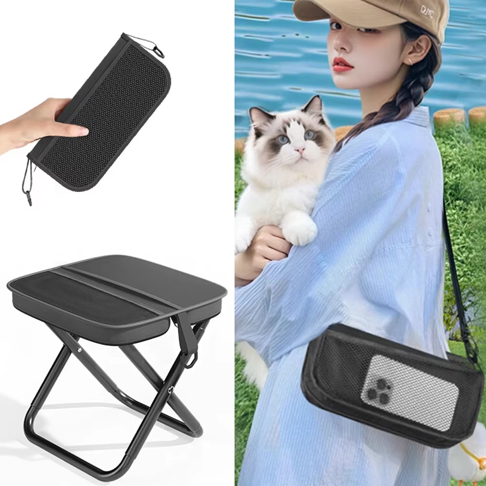 Outdoor Hunting Backpack - Foldable Backpack Stool, Folding Mini Outdoor