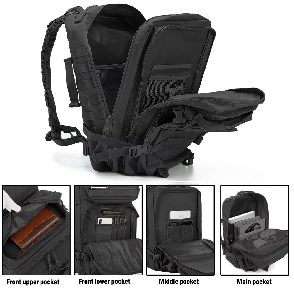 30L/50L Man Tactical Backpacks - Outdoor Hunting Backpack ulasan dan harga