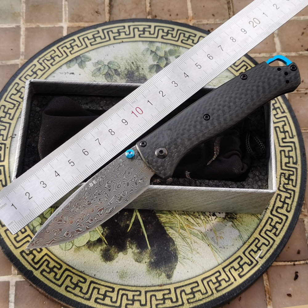 Laminated steel Damascus 535 T - Best Hunting Outdoor Knife ulasan dan harga