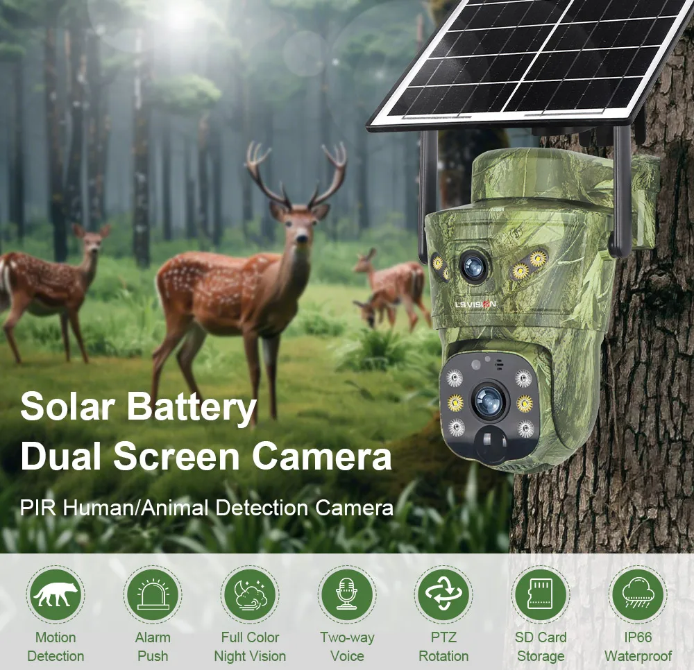 LS VISION 8MP 4G Solar Hunting - Trail Camera Infrared ulasan dan harga