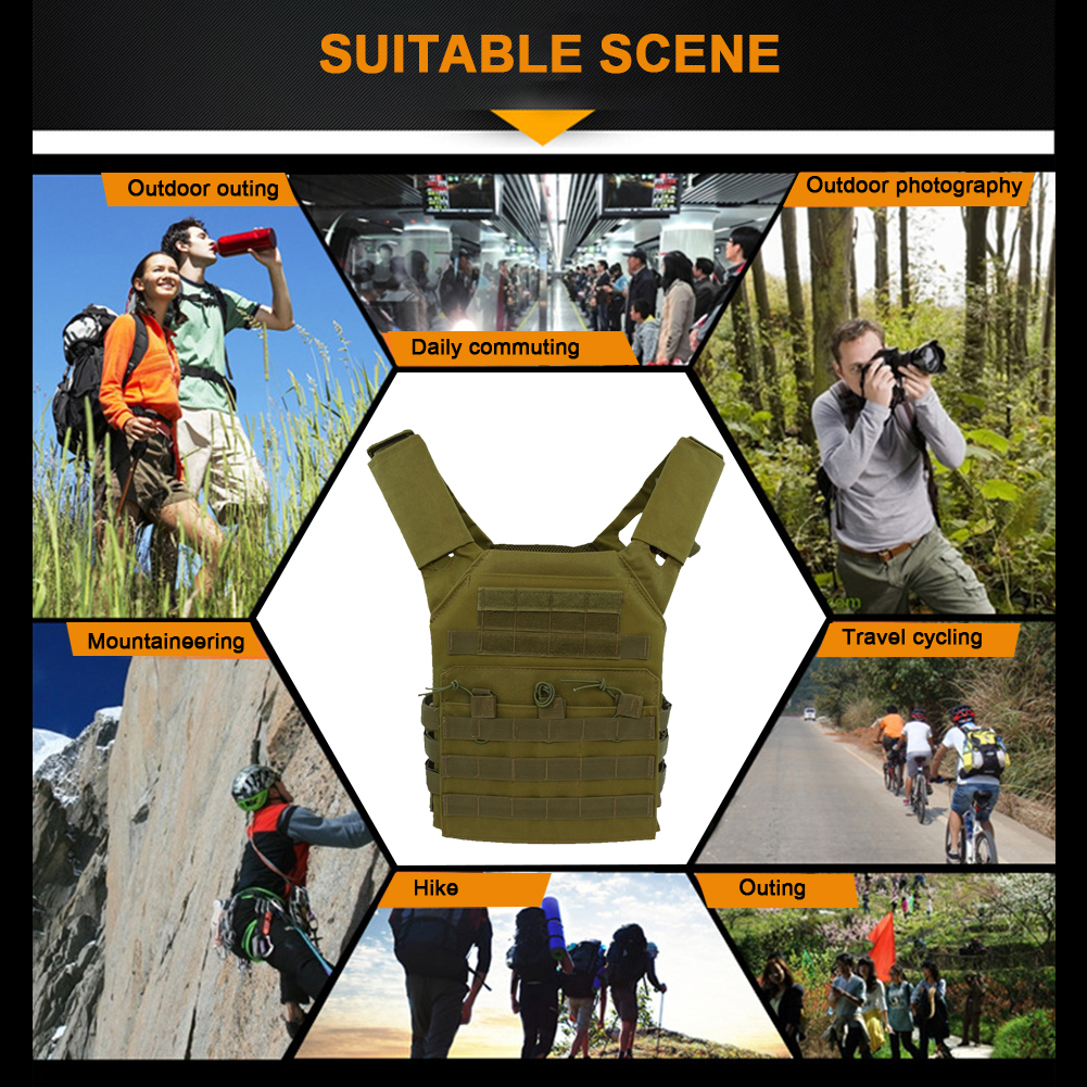 Lightweight Military Tactical  - Outdoor Hunting Vest ulasan dan harga