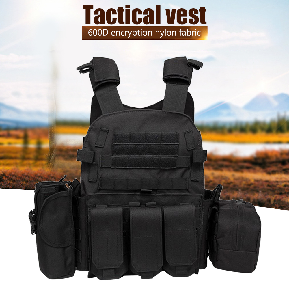 Men's Camouflage Nylon Tactica - Outdoor Hunting Vest ulasan dan harga