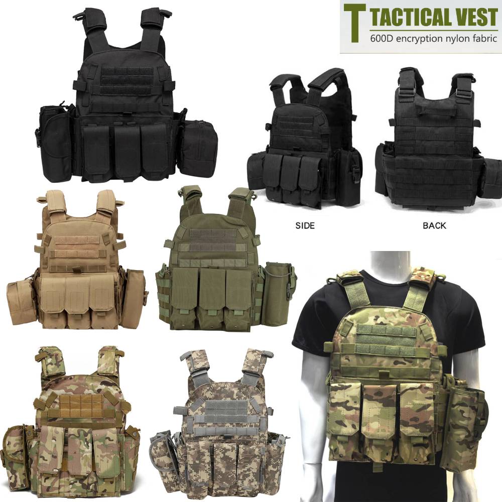 Men's Camouflage Nylon Tactica - Outdoor Hunting Vest ulasan dan harga