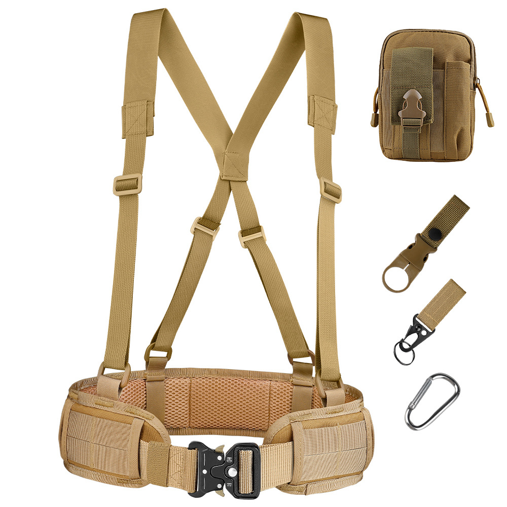 Tactical Padded Belt Airsoft C - Outdoor Hunting Vest ulasan dan harga