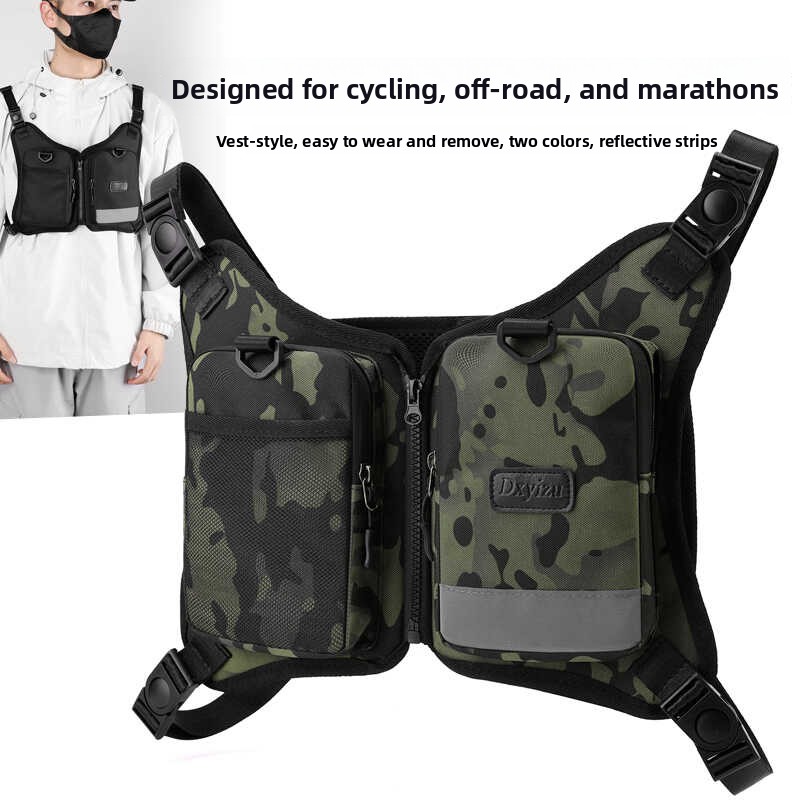 Tactical Camouflage Backpack M - Outdoor Hunting Vest ulasan dan harga