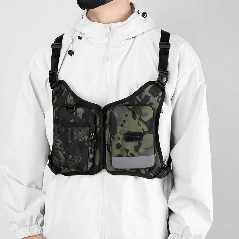 Tactical Camouflage Backpack M - Outdoor Hunting Vest ulasan dan harga