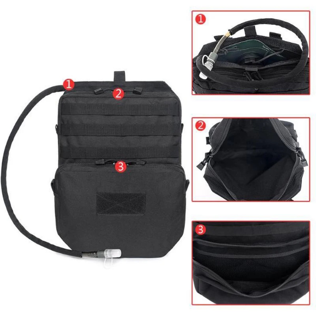 Outdoor Molle Bag Camping Hydr - Outdoor Hunting Backpack ulasan dan harga