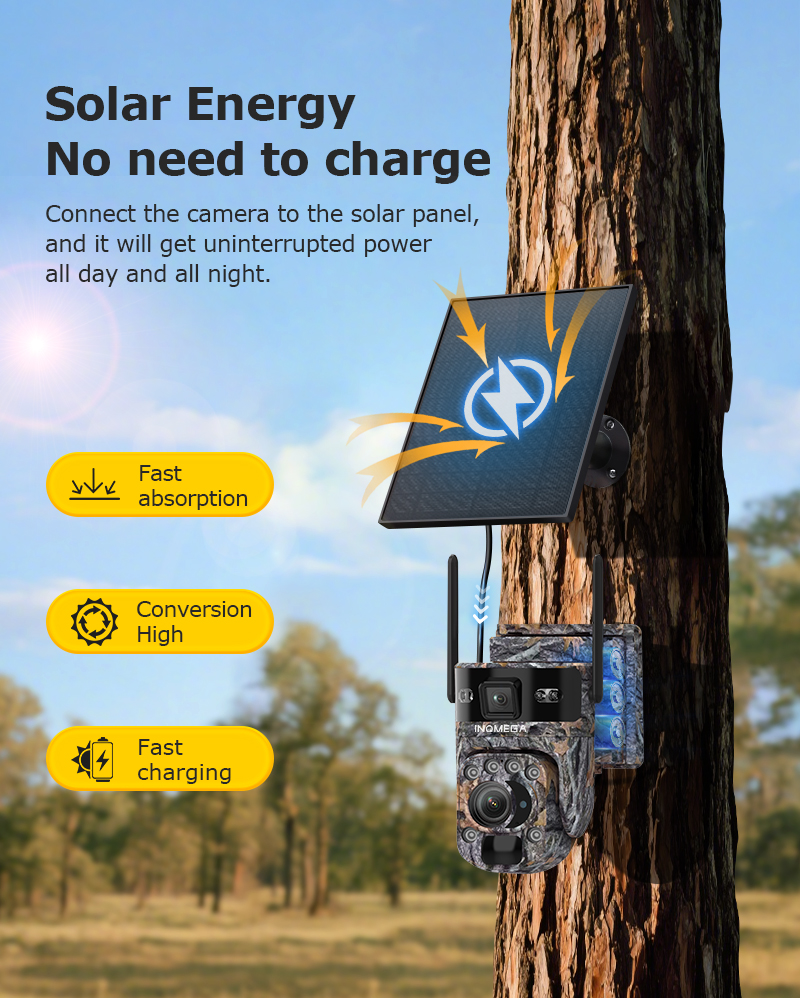 INQMEGA 4G Solar Trail Camera  - Trail Camera Infrared ulasan dan harga