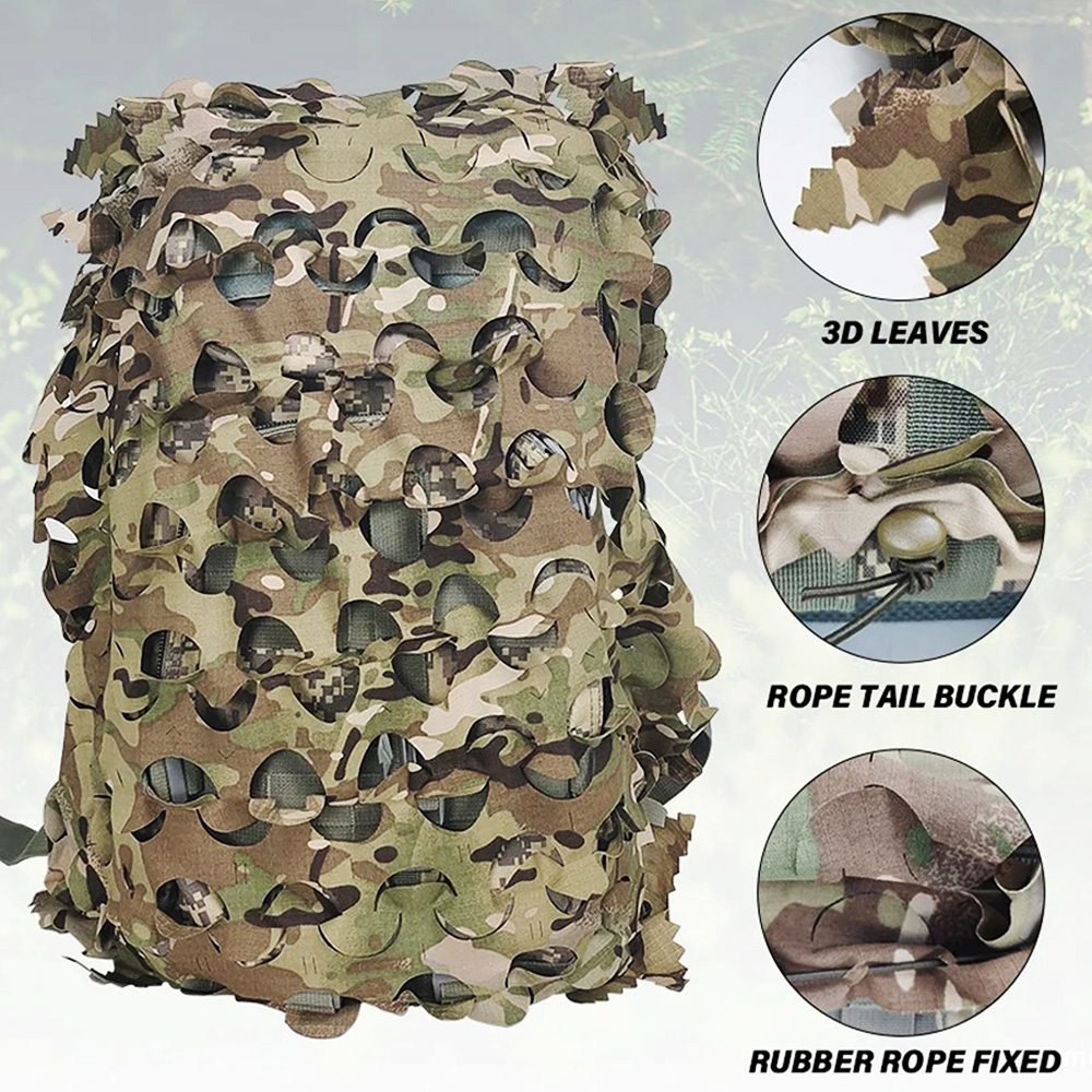 New Tactical 3D Camouflage Bac - Outdoor Hunting Backpack ulasan dan harga