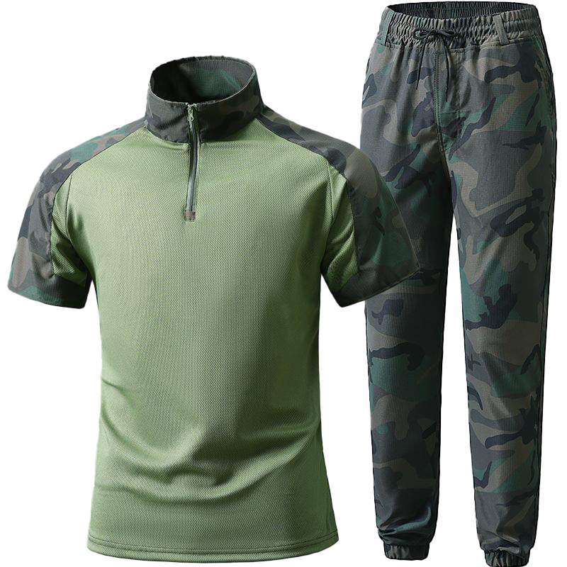 Man Tactical Uniform Camo Hunt - Hunting Outdoors ulasan dan harga
