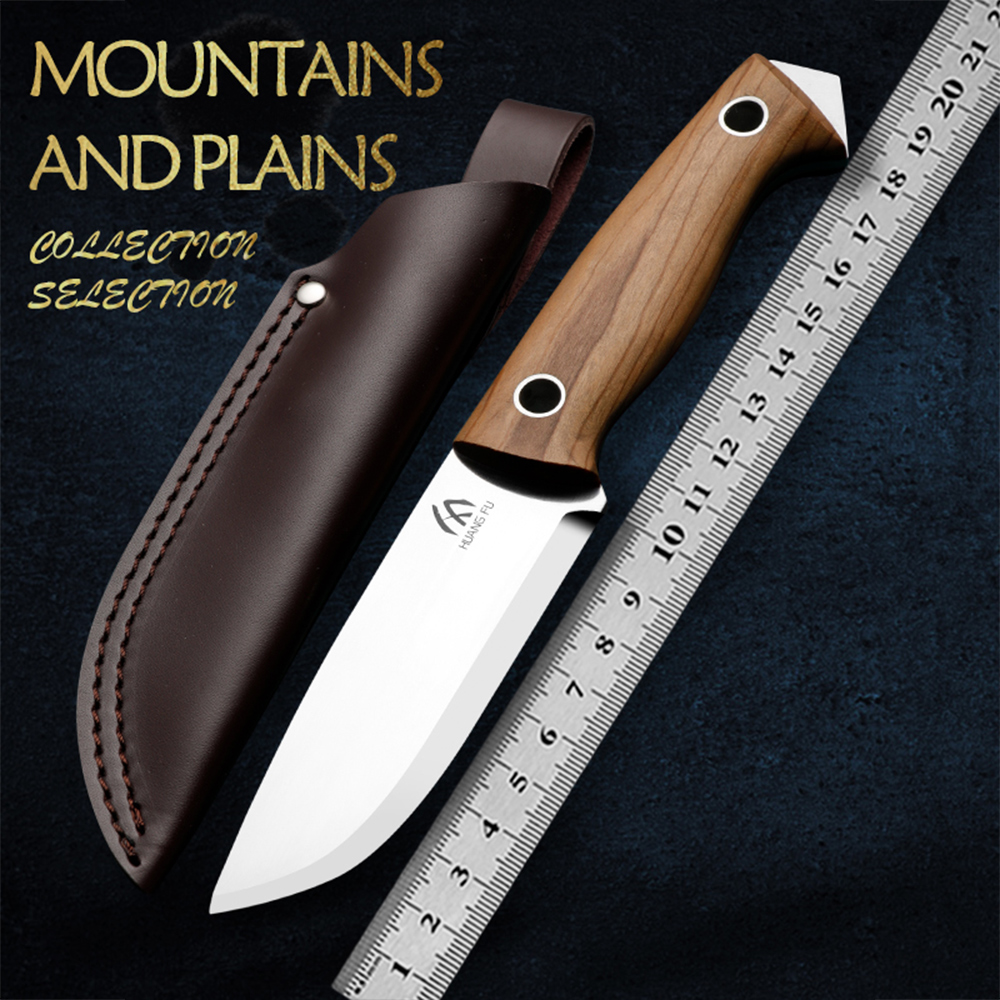 HUANGFU High quality steel out - Best Hunting Outdoor Knife ulasan dan harga