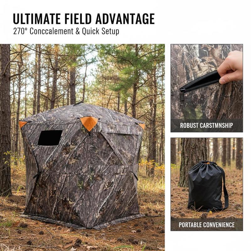 Ground Hunting Tent 60x60x66 I - Hunting Outdoors ulasan dan harga