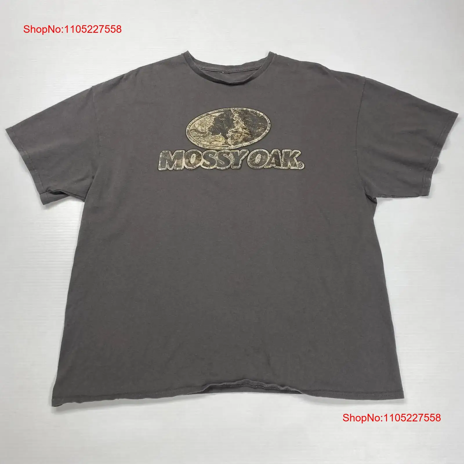 Mossy Oak Mens T Shirt M Gray  - Hunting Outdoor Logos ulasan dan harga