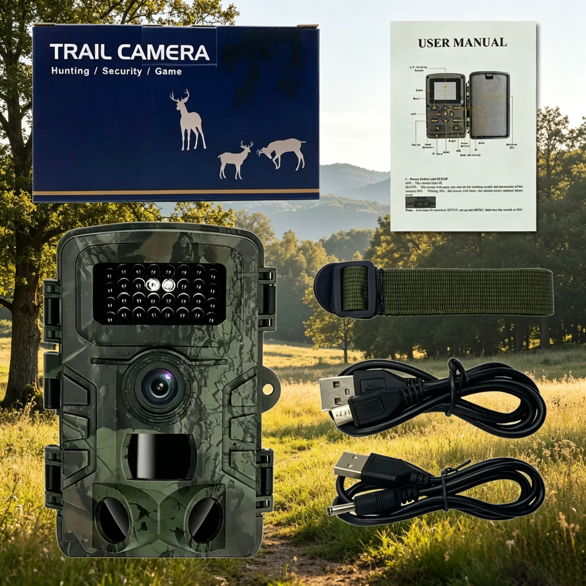 PR700 Outdoor Trail Camera, In - Trail Camera Infrared ulasan dan harga