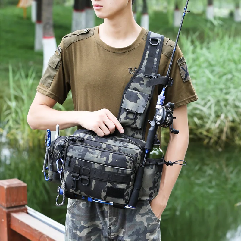 Large capacity Luya multifunct - Outdoor Hunting Backpack ulasan dan harga