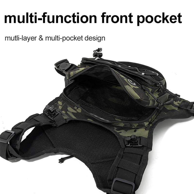Tactical Bag Front Chest Rig V - Outdoor Hunting Backpack ulasan dan harga