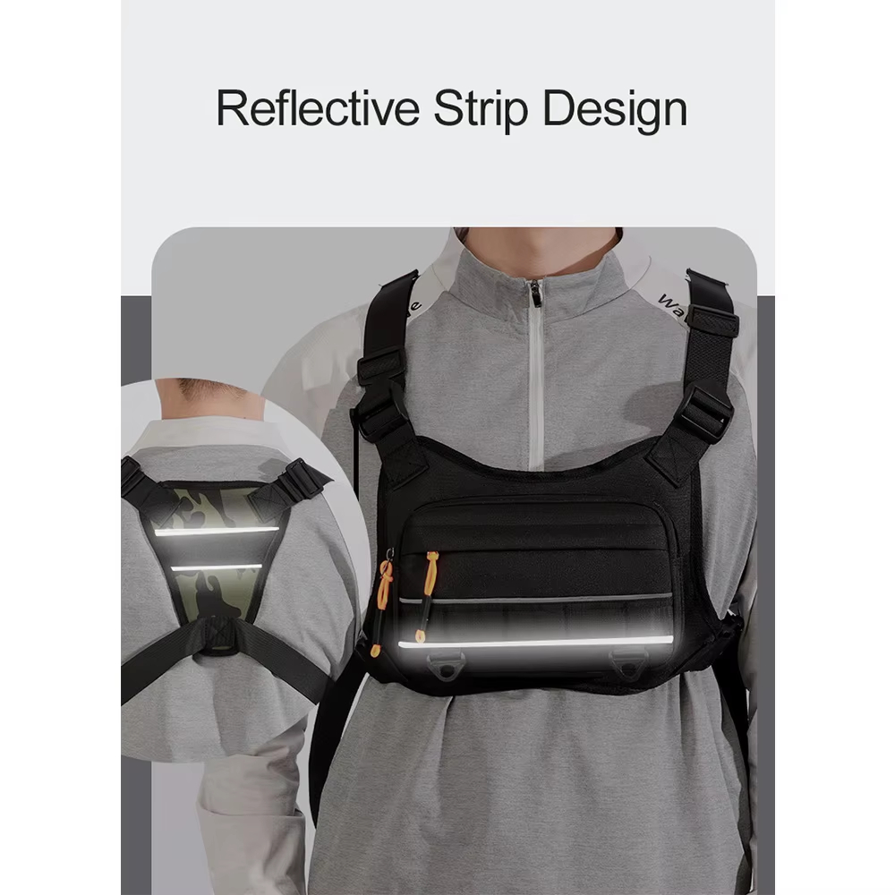 Cycling Front Chest Vest Tacti - Outdoor Hunting Backpack ulasan dan harga
