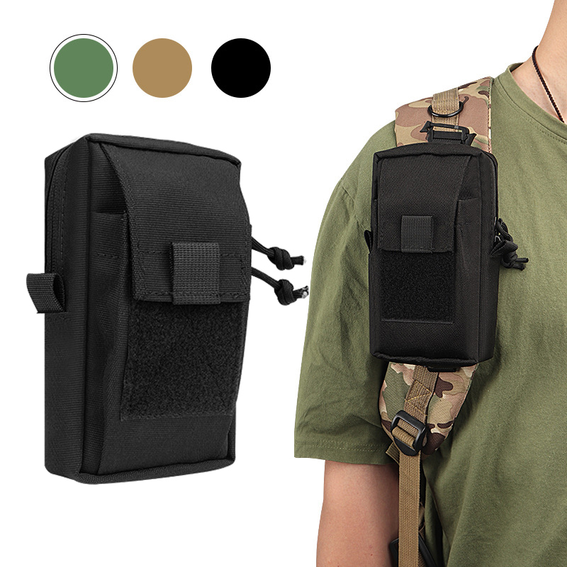 Molle Backpack Strap Bag Phone - Outdoor Hunting Backpack ulasan dan harga
