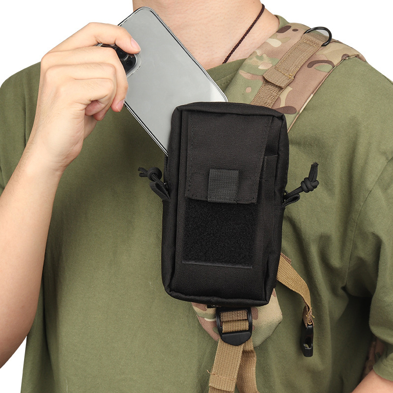 Molle Backpack Strap Bag Phone - Outdoor Hunting Backpack ulasan dan harga