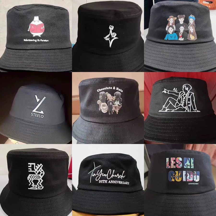 Custom DIY Embroidery Printed  - Hunting Outdoor Logos ulasan dan harga